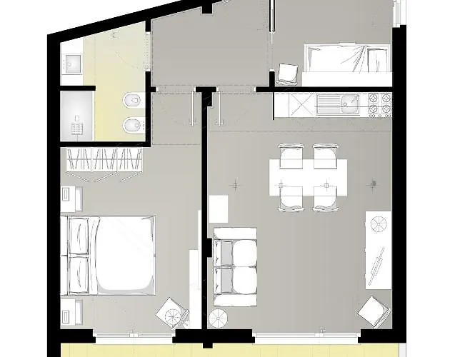 勒普瑞米尔公寓式酒店 4*